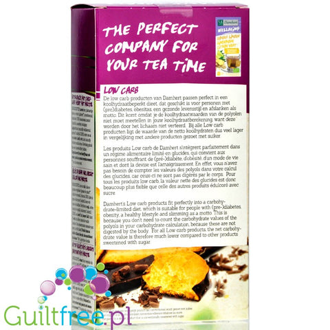 Damhert Low Carb Chocolat Sprits - low-carbohydrate cookies with chocolate with no added sugar