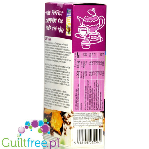 Damhert Low Carb Chocolat Sprits - low-carbohydrate cookies with chocolate with no added sugar
