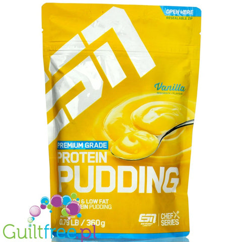 Esn Protein Pudding, 360g, Vanilla