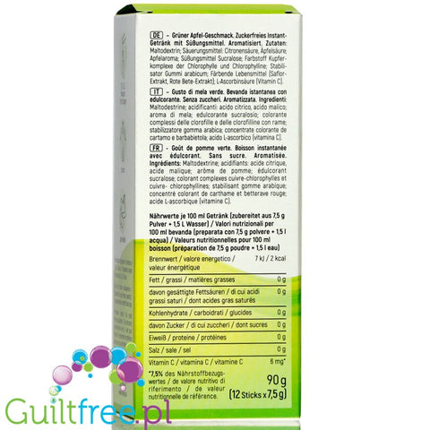 INSTICK Green Apple sugar free instant drink