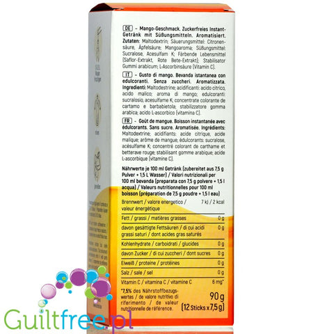 INSTICK Mango sugar free instant drink