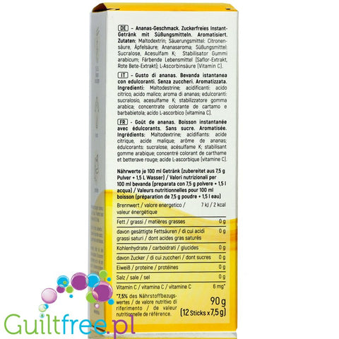 INSTICK Pineapple sugar free instant drink