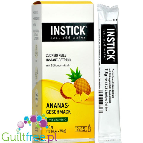 INSTICK Pineapple sugar free instant drink