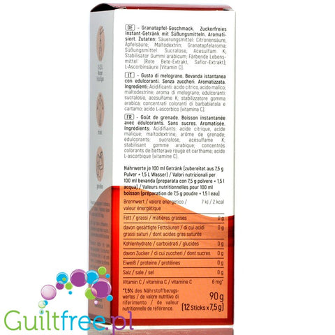 INSTICK Pomegranate sugar free instant drink