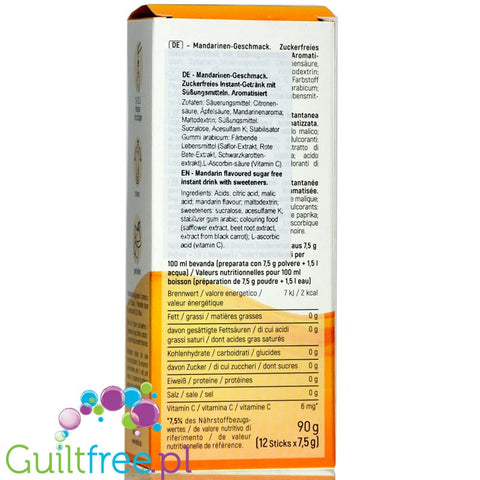 INSTICK Mandarin sugar free instant drink