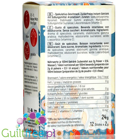INSTICK Speculoos 12 x 0,5L sugar free instant drink