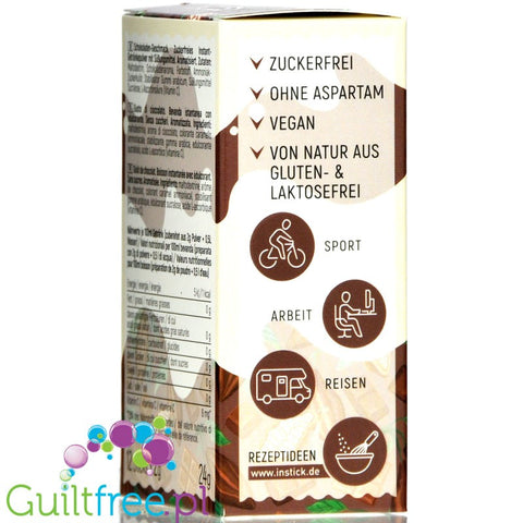 INSTICK Chocolate 12 x 0,5L sugar free instant drink
