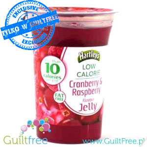 Hartley's 10kcal Raspberry & Cranberry Fruit Flavor Jelly 