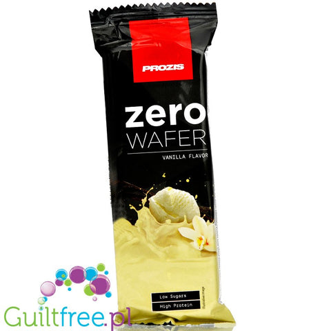 Zero Wafer 40 g - Low Sugar - Protein Wafer   Vanilla
