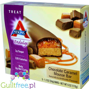 Atkins Treat Endulge Chocolate Caramel Mousse 