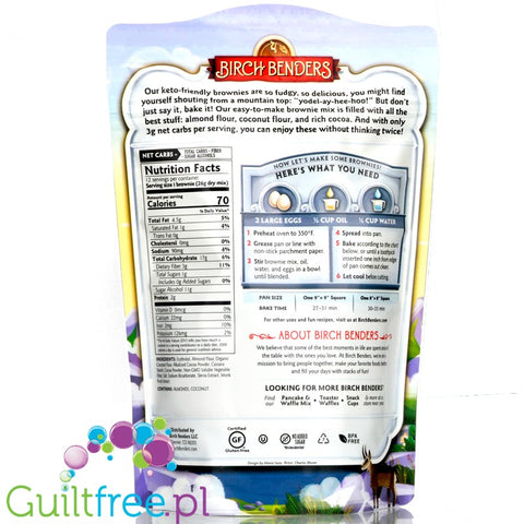 Birch Benders Keto Ultimate Chocolate Fudge Brownie Mix
