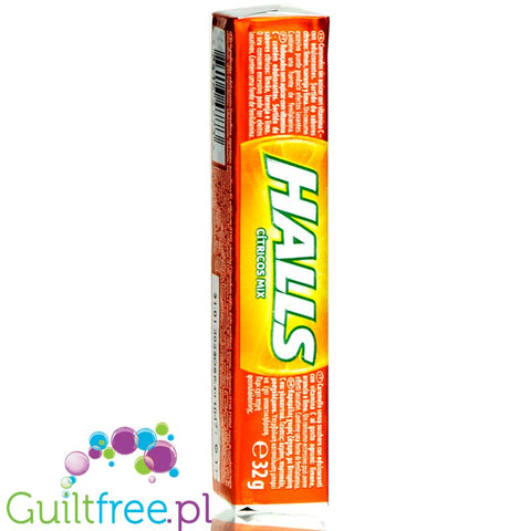 Halls Lemon sugar free candies with vitamin C