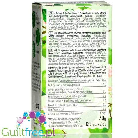INSTICK Green Apple sugar free instant drink