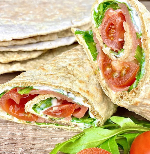Adam's Wraps - low-carbohydrate hi protein wraps, baking mix