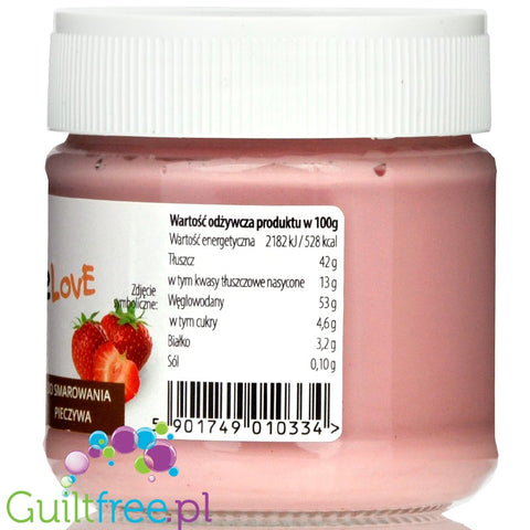 CD TruskawkoweLove - sugar free & no palm oil strawberry spread