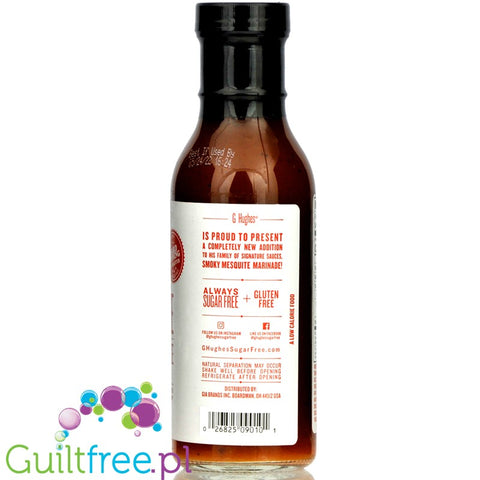G. Hughes sugar free Marinade, Smoky Mesquite