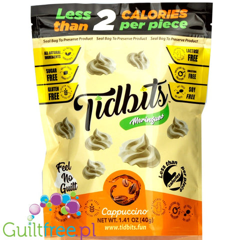 Tidbits Sugar Free Meringues, Cappuccino 1.41 oz 