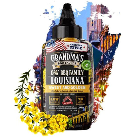 Max Protein Salsa Louisiana BBQ Sweet & Golden 
