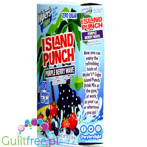 Wyler's Island Punch Pineapple Berry Wave Singles To Go
