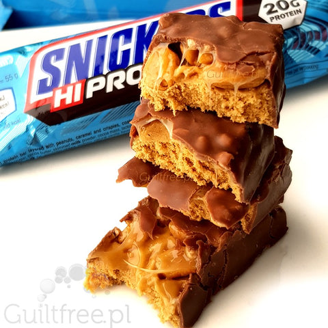 Snickers Hi-Protein Crisp Milk Chocolate - 20g protein
