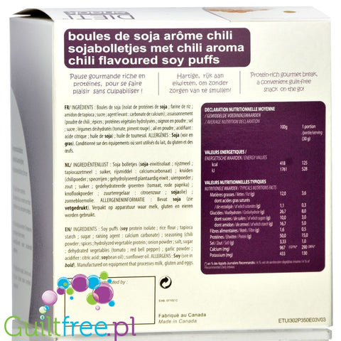 Dieti Snack Soy Puffs Chilli