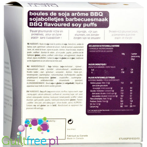 Dieti Snack Soy Puffs BBQ