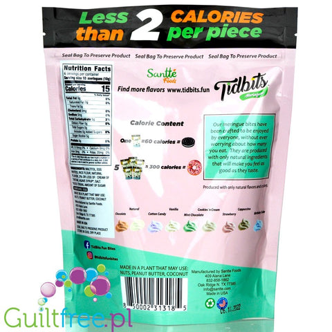 Tidbits Sugar Free Meringues, Birthday Cake