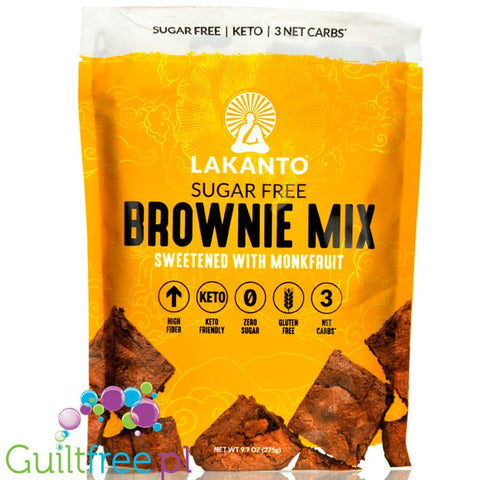 Lakanto, Sugar Free Brownie Mix - keto, gluten free, low carb