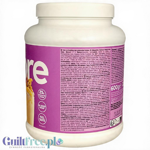 More Nutrition Protein Milkshake Maracuja Vanille 0,6kg - gęsty koktajl białkowy z kazeiną o smaku marakui i wanilii