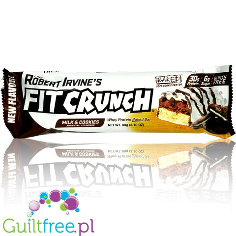 Chef Robert Irvine's Fit Crunch Milk & Cookies