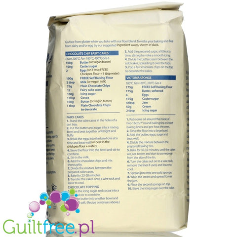 Doves Farm Gluten & Wheat Free White Self-Raising Flour Blend 1kg