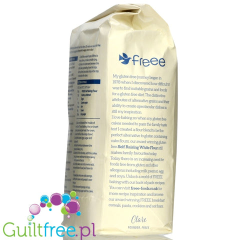 Doves Farm Gluten & Wheat Free White Self-Raising Flour Blend 1kg