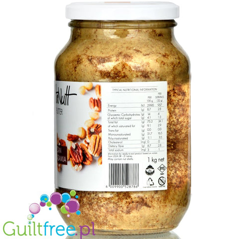 ButtaNut Pecan Macadamia 1KG - roasted nut butter from RPA