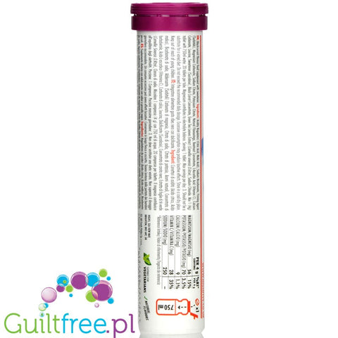 High 5 Zero 20 tabs Blackcurrant, electrolyte sugar free sport drink