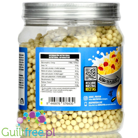 MAX Protein Pops Max White Chocolate 0,5kg