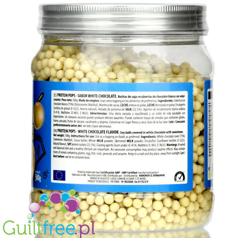 MAX Protein Pops Max White Chocolate 0,5kg