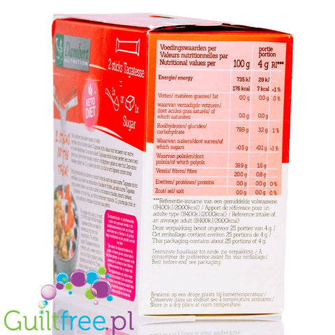 Tagatesse sweetener with Tagatoza, loose in sachets
