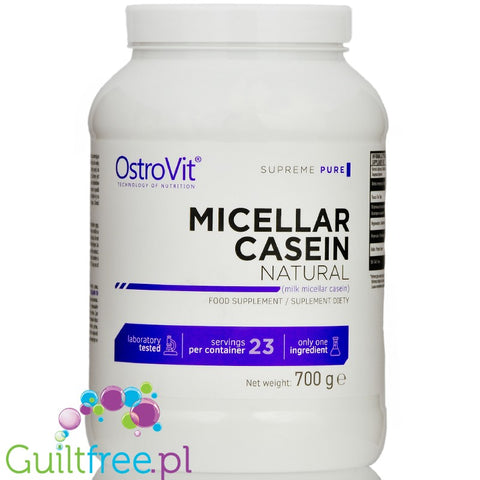 Ostrovit Micellar Casein Natural - unflavored micellar casein, unflavoured