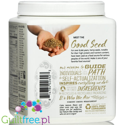 Sunwarrior Hemp Protein - 750 gr - unflavored