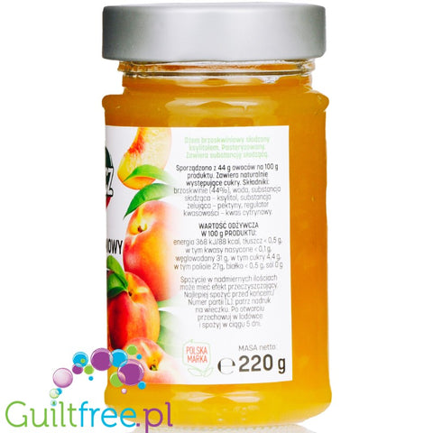 Łowicz sugar free apricot spread sweetened with xylitol