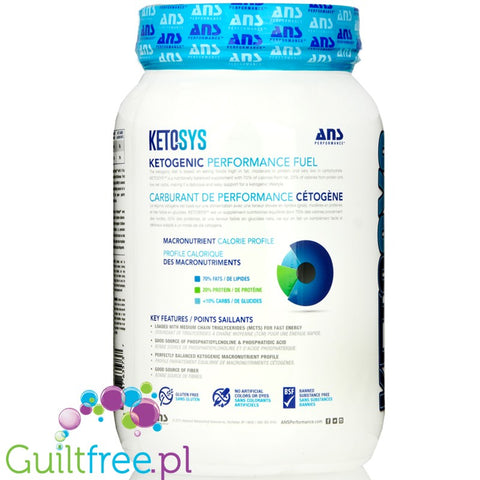 ANS Performance Ketosys Ketogenic Performance Fuel Lemon Meringue Pie