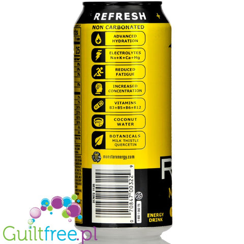 Monster Rehab Tea + Pink Lemonade + Energy