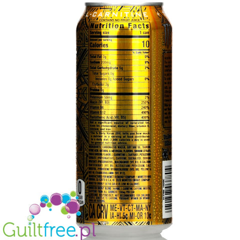 Monster Energy Ultra Gold