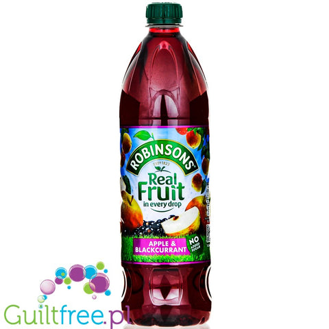 Robinsons Apple & Blackcurrant No Added Sugar Fruit Squash 1 Litre