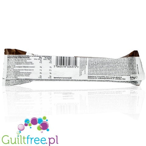 Phd Smart Plant Choc Peanut Brownie  sugar free vegan protein bar