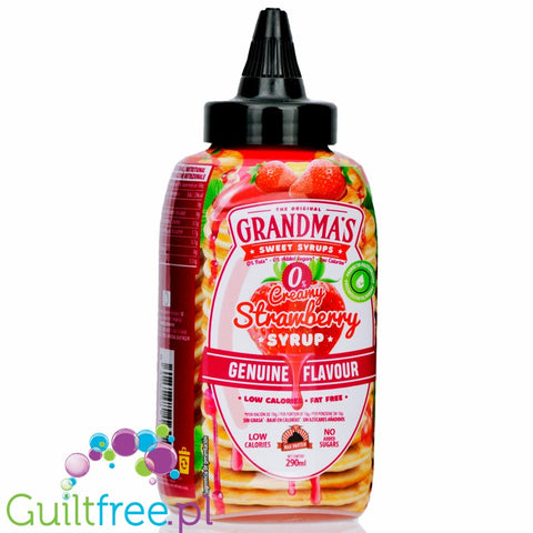 Max Protein Syrup Strawberry 290ml