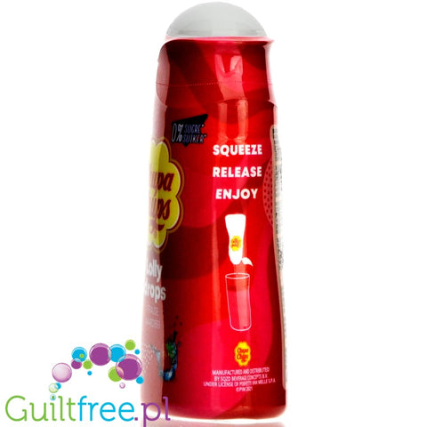 Chupa Chups Lolly Drops Strawberry - sugar free concentrated flavor enhancing drops