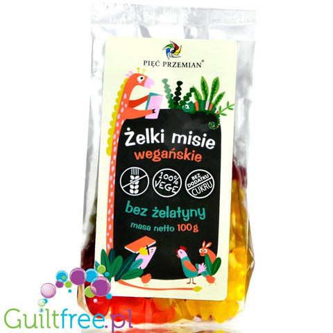 Pięć Przemian (Five Changes) - no added sugar vegan jelly bears