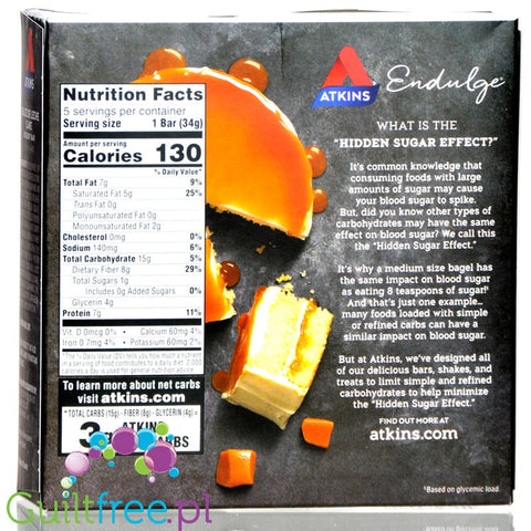 Atkins Endulge Dulce de Leche Cake BOX