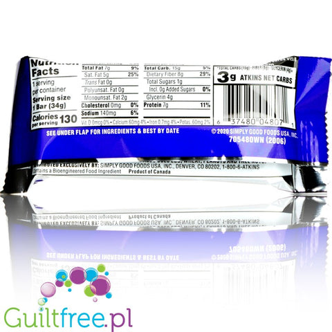 Atkins Nutritionals Endulge Dessert Bars, Dulce de Leche Cake